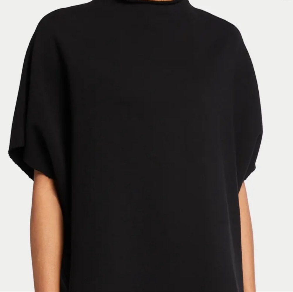 Frank & Eileen Classic Black Blouse